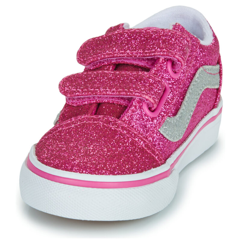 Vans Old Skool V Rosa Sneakers Bambina - 3