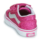 Vans Old Skool V Rosa Sneakers Bambina - 5