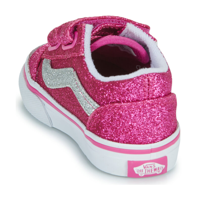 Vans Old Skool V Rosa Sneakers Bambina - 5
