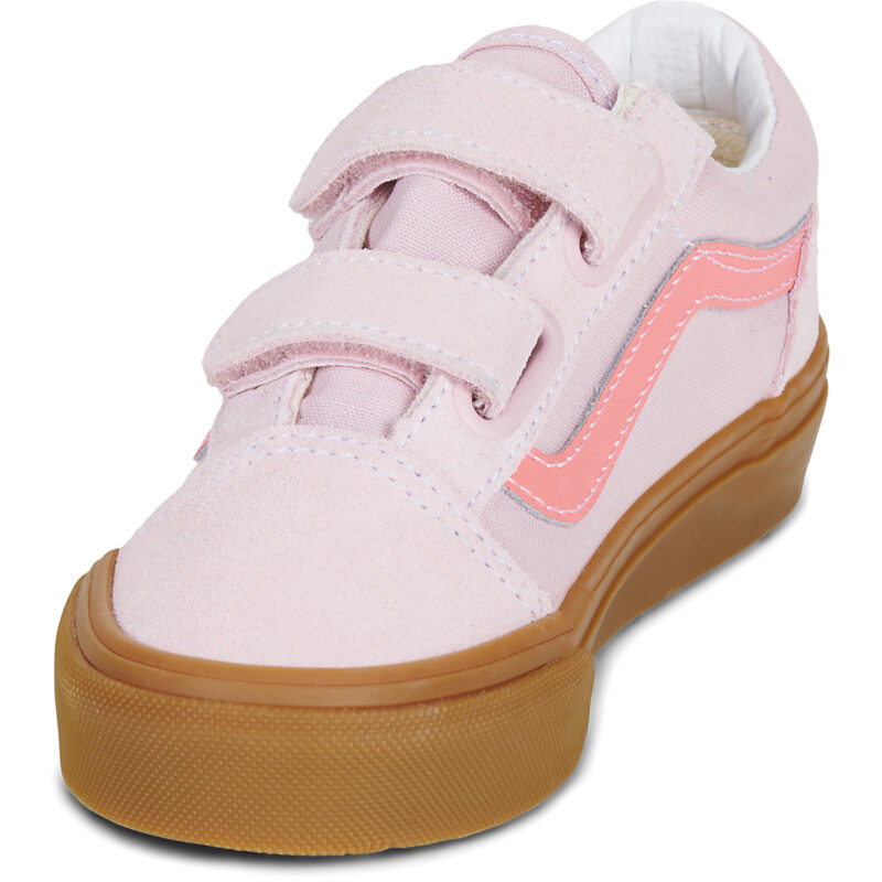 Vans Old Skool V Pink - Girl's Sneakers - 3