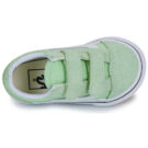 Vans Old Skool V Verde - Sneakers Bambina - 6