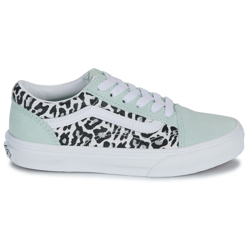 Vans Old Skool Verde - Sneakers Bambina - 2