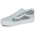 Vans Old Skool Verde - Sneakers Bambina - 4
