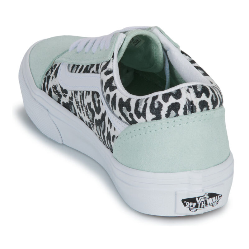 Vans Old Skool Verde - Sneakers Bambina - 5