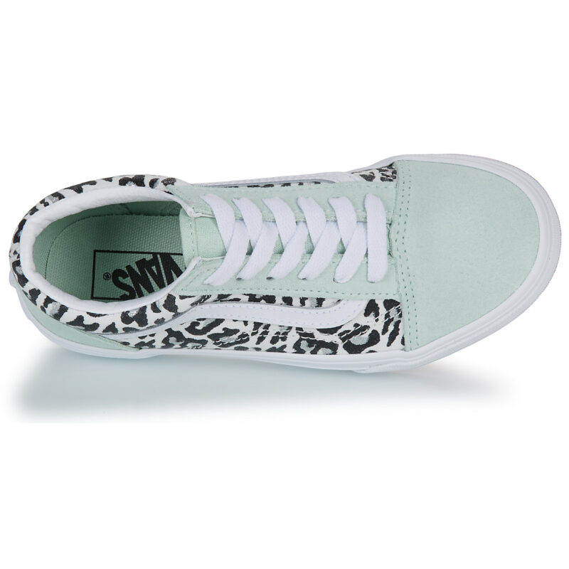 Vans Old Skool Verde - Sneakers Bambina - 6