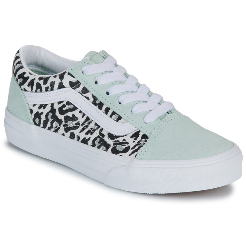 Vans Old Skool Verde - Sneakers Bambina - 1