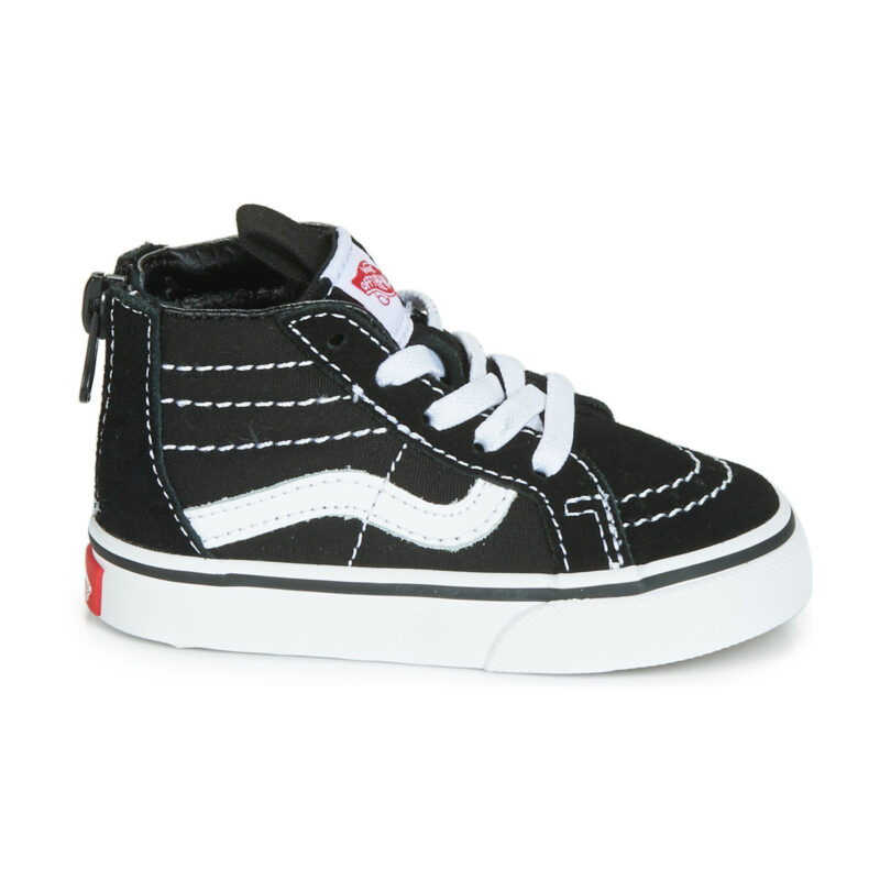 Vans SK8-HI ZIP Nero Sneakers Bambina - 2