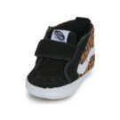 Vans SK8-Hi Crib LEOPARD BLACK/BROWN Black Girl Sneakers - 3