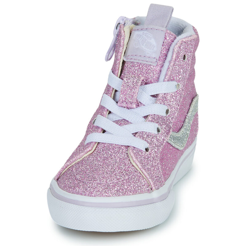 Vans SK8-Hi Reissue Side Zip Rosa Sneakers Bambina - 3