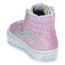 Vans SK8-Hi Reissue Side Zip Rosa Sneakers Bambina - 5