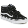 Scarpe bambini ragazza Vans  SK8-MID REISSUE V  Nero Vans 194113597301