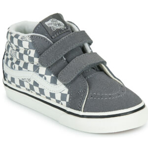Scarpe bambini ragazza Vans  SK8-Mid Reissue V GEO CHECK PEWTER  Grigio Vans 198268130925