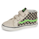 Vans SK8-Mid Reissue V GLOW Taupe Mist Marrone Sneakers Bambina - 4