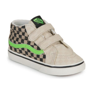 Scarpe bambini ragazza Vans  SK8-Mid Reissue V GLOW Taupe Mist  Marrone Vans 198266402437