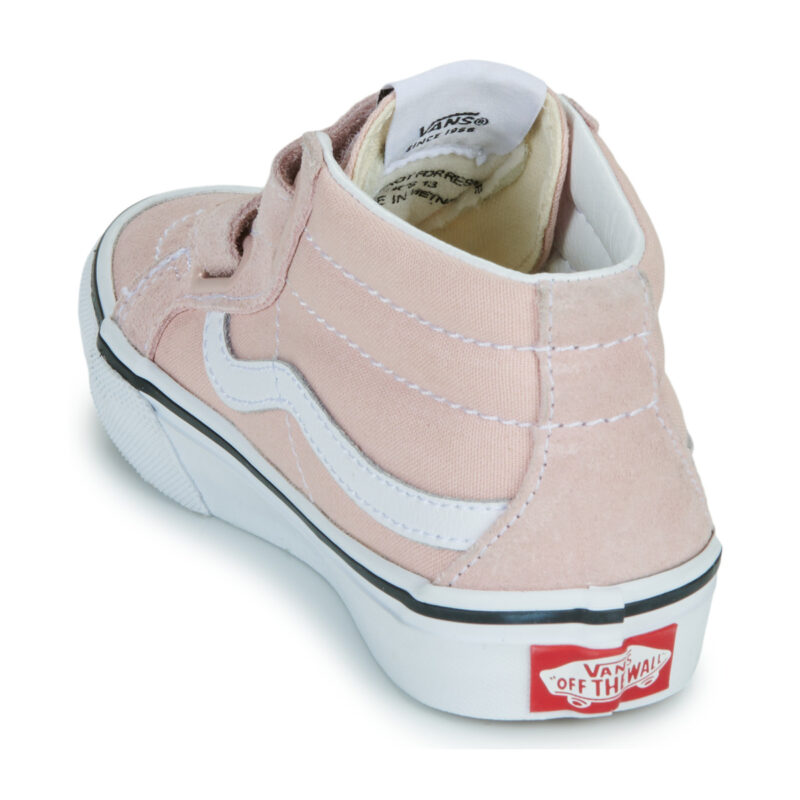 Vans SK8-Mid Reissue V Rosa Sneakers Bambina - 5