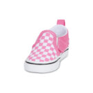 Vans Slip-On V COLOR THEORY CHECKERBOARD Pink Fizz Rosa - Slip on Bambina - 3