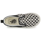 Vans Slip-On V GEO CHECK BLACK/WHITE Nero - Slip on Bambina - 6