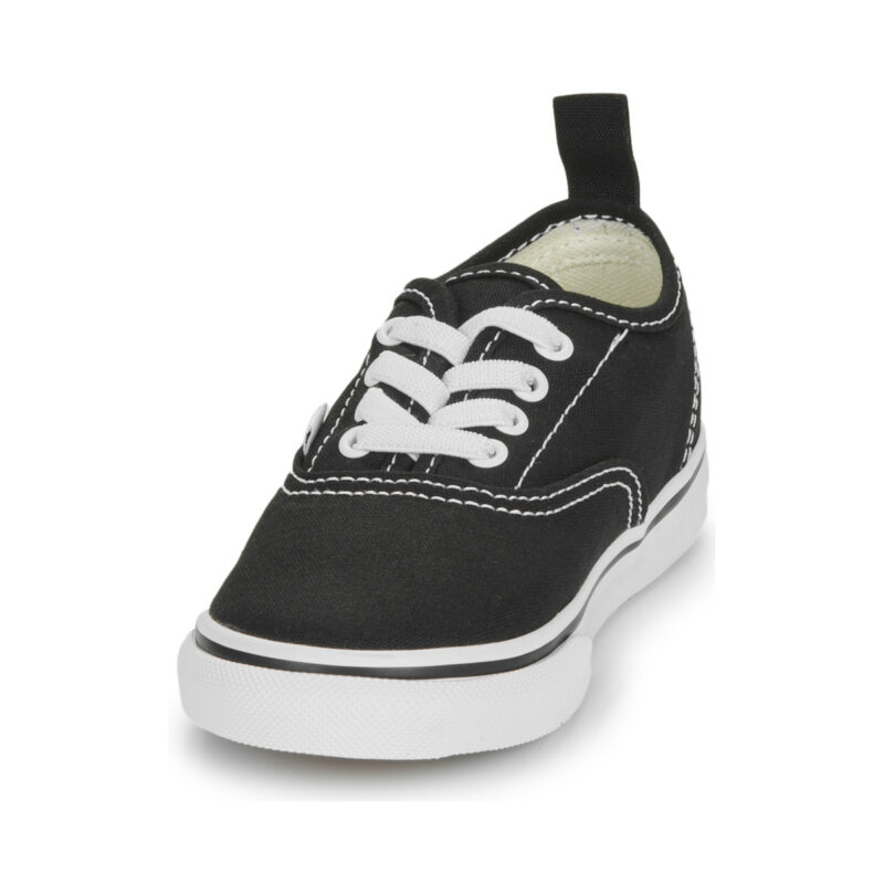 Vans TD Authentic Elastic Lace Nero Sneakers Bambina - 3