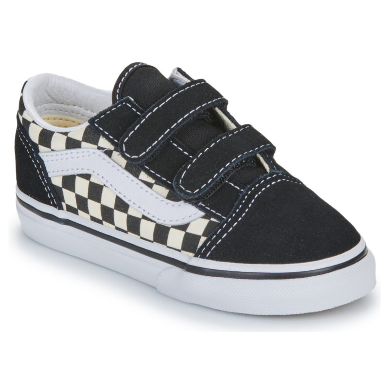 Vans TD Old Skool V Nero Sneakers Bambina - 1