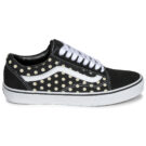 Vans UA Old skool FLORAL Nero - Sneakers Bambina - 2
