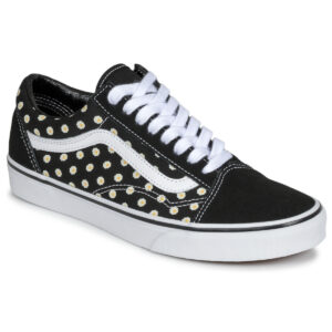 Scarpe bambini ragazza Vans  UA Old skool FLORAL  Nero Vans 198266179360