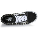 Vans UA Old skool FLORAL Nero - Sneakers Bambina - 6