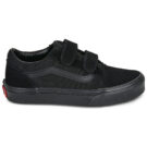 Vans UY Old Skool V Blk/Blk Nero - Sneakers Bambina - 2