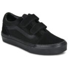 Vans UY Old Skool V Blk/Blk Nero - Sneakers Bambina - 1