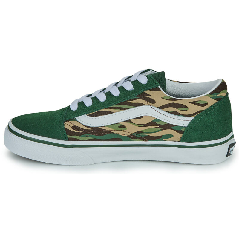 Vans UY Old Skool Verde Sneakers Bambina - 4