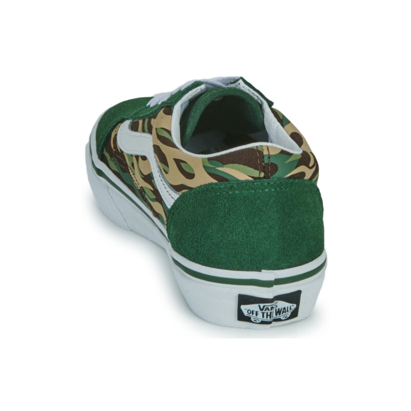 Vans UY Old Skool Verde Sneakers Bambina - 5