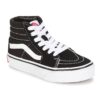 Scarpe bambini ragazza Vans  UY SK8-HI  Nero Vans 888655718002