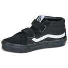 Vans UY SK8-Mid Reissue V (CANVAS SUEDE) BLK/BLK Black - Zapatillas para niñas - 4