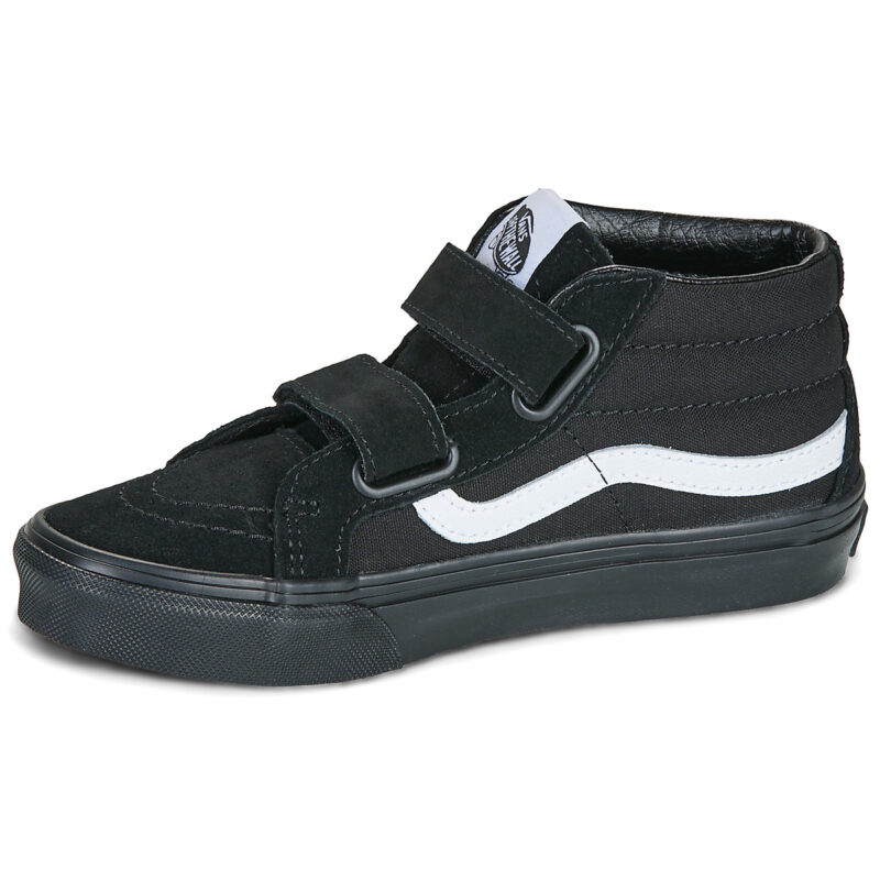 Vans UY SK8-Mid Reissue V (CANVAS SUEDE) BLK/BLK Black - Zapatillas para niñas - 4