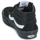 Vans UY SK8-Mid Reissue V (CANVAS SUEDE) BLK/BLK Black - Zapatillas para niñas - 5