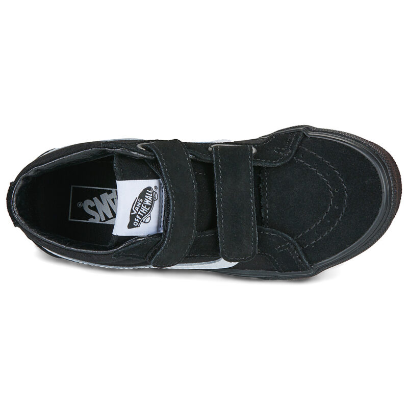 Vans UY SK8-Mid Reissue V (CANVAS SUEDE) BLK/BLK Black - Zapatillas para niñas - 6