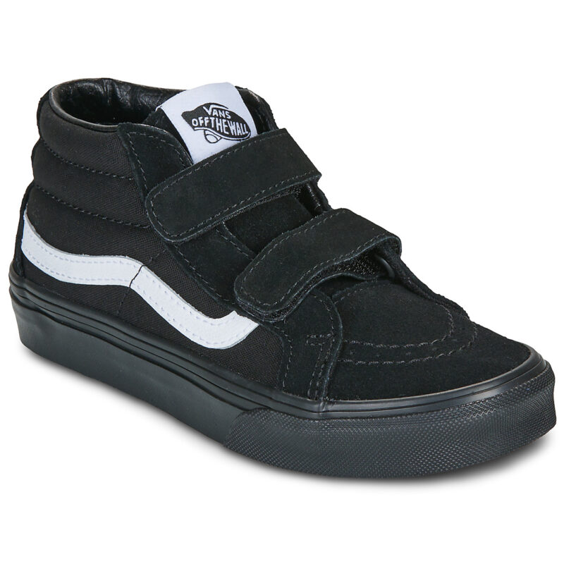 Vans UY SK8-Mid Reissue V (CANVAS SUEDE) BLK/BLK Black - Zapatillas para niñas - 1
