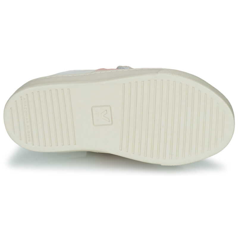 Veja SMALL ESPLAR VELCRO White Sneakers for Girls - 7