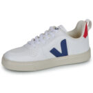 Veja PETIT V-10 Blanc - Baskets pour filles - 4
