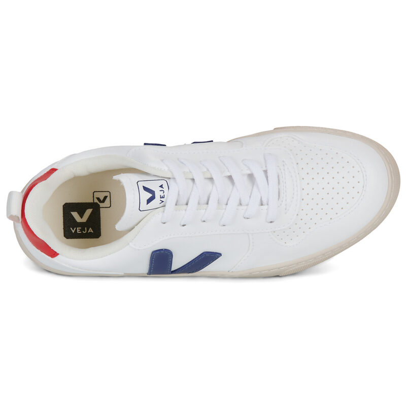 Veja SMALL V-10 Wei&szlig; Sneakers Bambina - 6