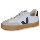 Veja Kleine wei&szlig;e Volleyball-Sneaker f&uuml;r M&auml;dchen - Gr&ouml;&szlig;e 4
