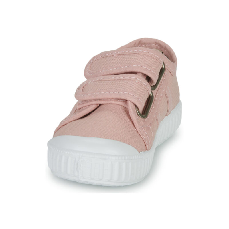 Victoria BASKET TIRAS LONA Rosa Sneakers Bambina - 3