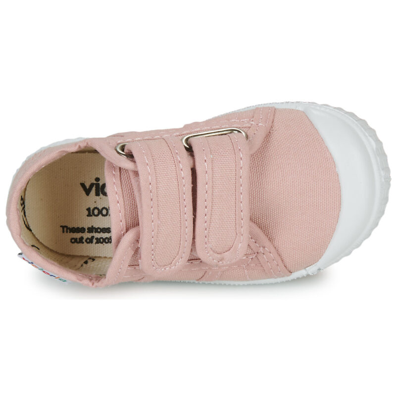 Victoria BASKET TIRAS LONA Rosa Sneakers Bambina - 6