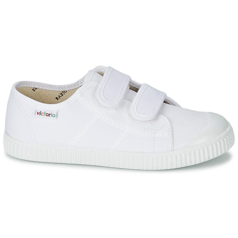 Victoria BLUCHER LONA DOS VELCROS Bianco - Sneakers Bambina - 2