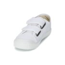 Victoria BLUCHER LONA DOS VELCROS Bianco - Sneakers Bambina - 3