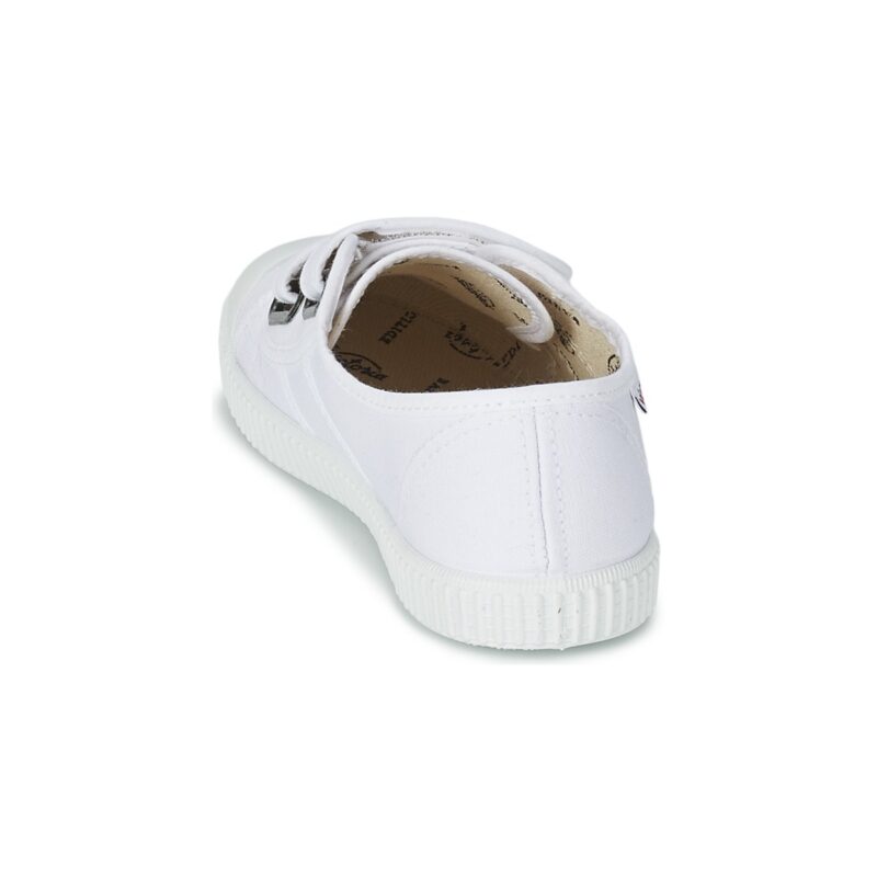 Victoria BLUCHER LONA DOS VELCROS Bianco - Sneakers Bambina - 5