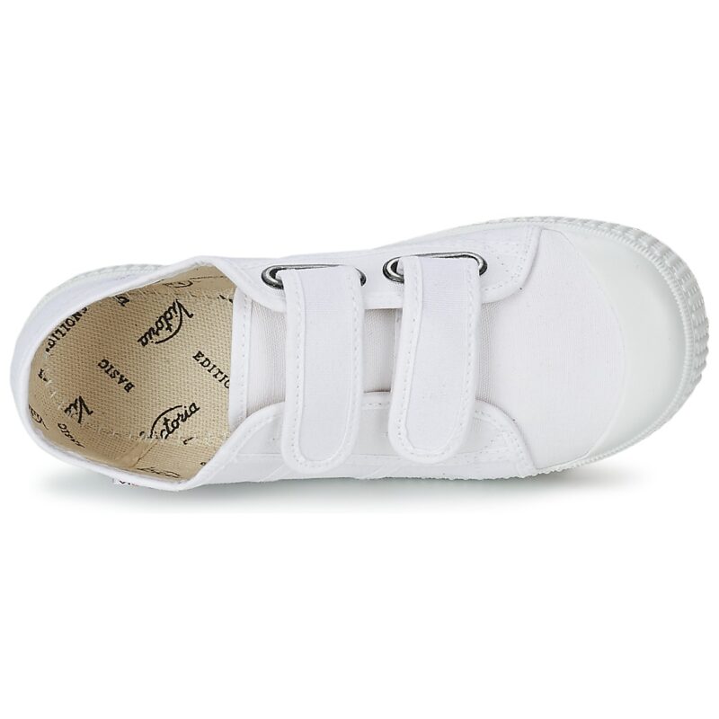 Victoria BLUCHER LONA DOS VELCROS Bianco - Sneakers Bambina - 6