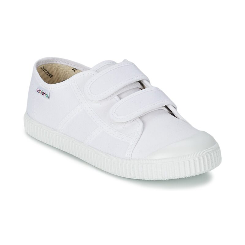 Victoria BLUCHER LONA DOS VELCROS Bianco - Sneakers Bambina - 1