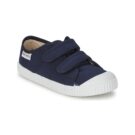 Victoria BLUCHER LONA DOS VELCROS Blu - Sneakers Bambina - 1