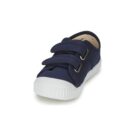 Victoria BLUCHER LONA DOS VELCROS Blu - Sneakers Bambina - 3