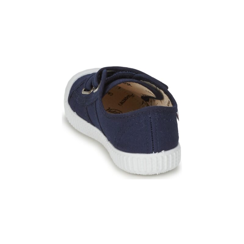 Victoria BLUCHER LONA DOS VELCROS Blu - Sneakers Bambina - 5